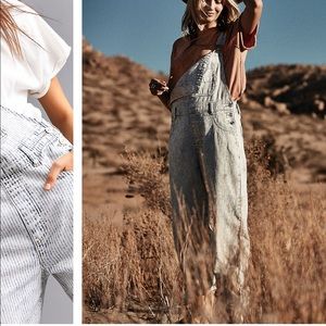 Free people Ziggy Railroad Overalls